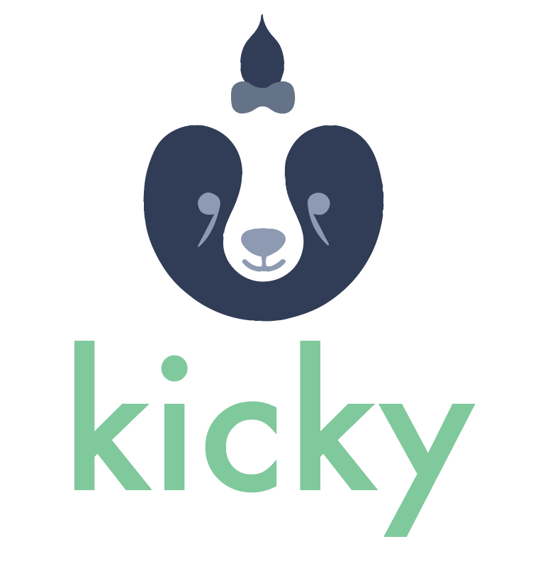 チャレンジキッズ（kicky） ロゴ